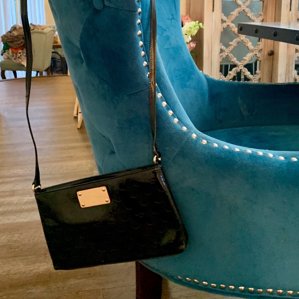 KATE SPADE AMY YALETOWN BLACK PATENT LEATHER